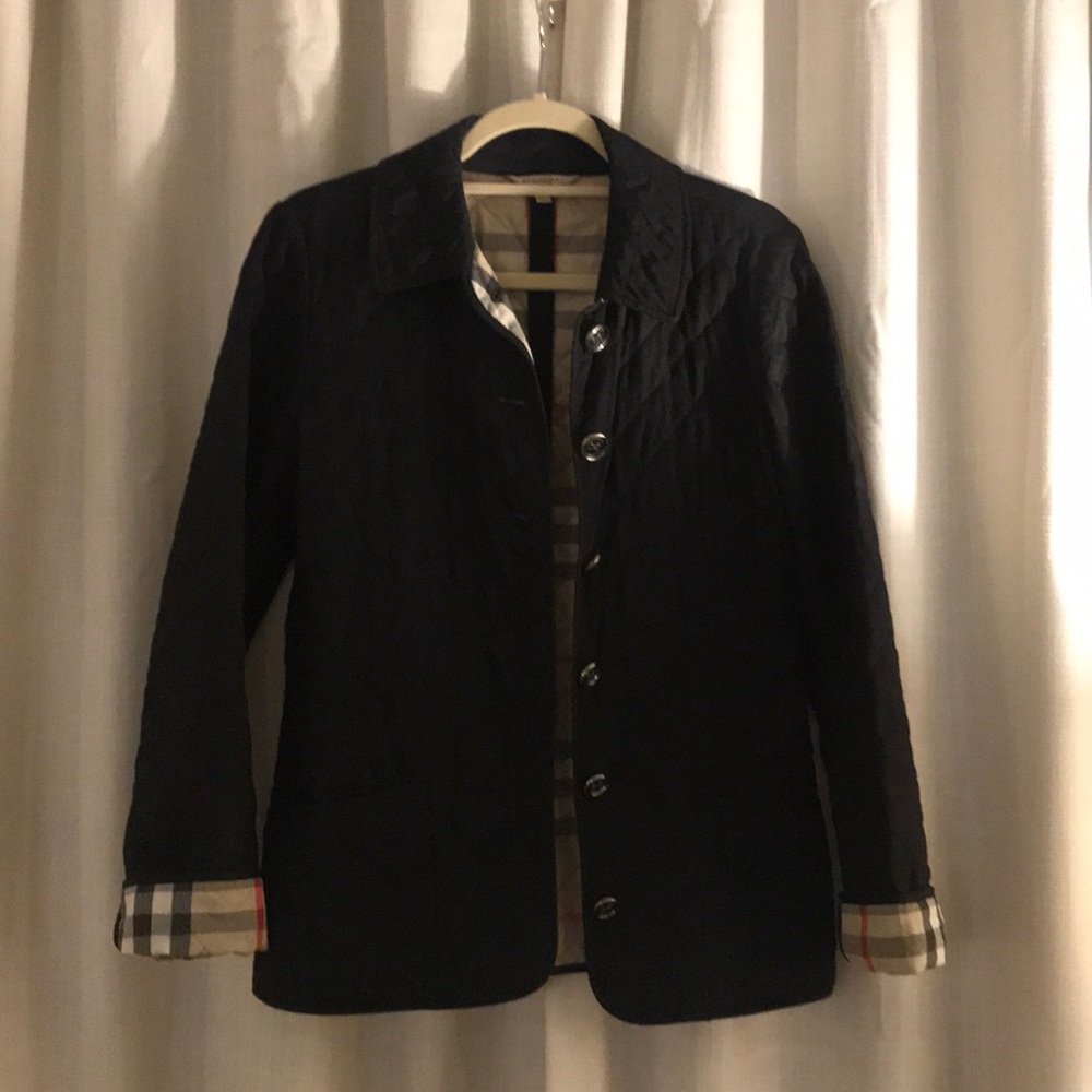 Burberry Brit Quilted Jacket - Black